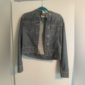 Vintage Guess Cropped Jean Jacket